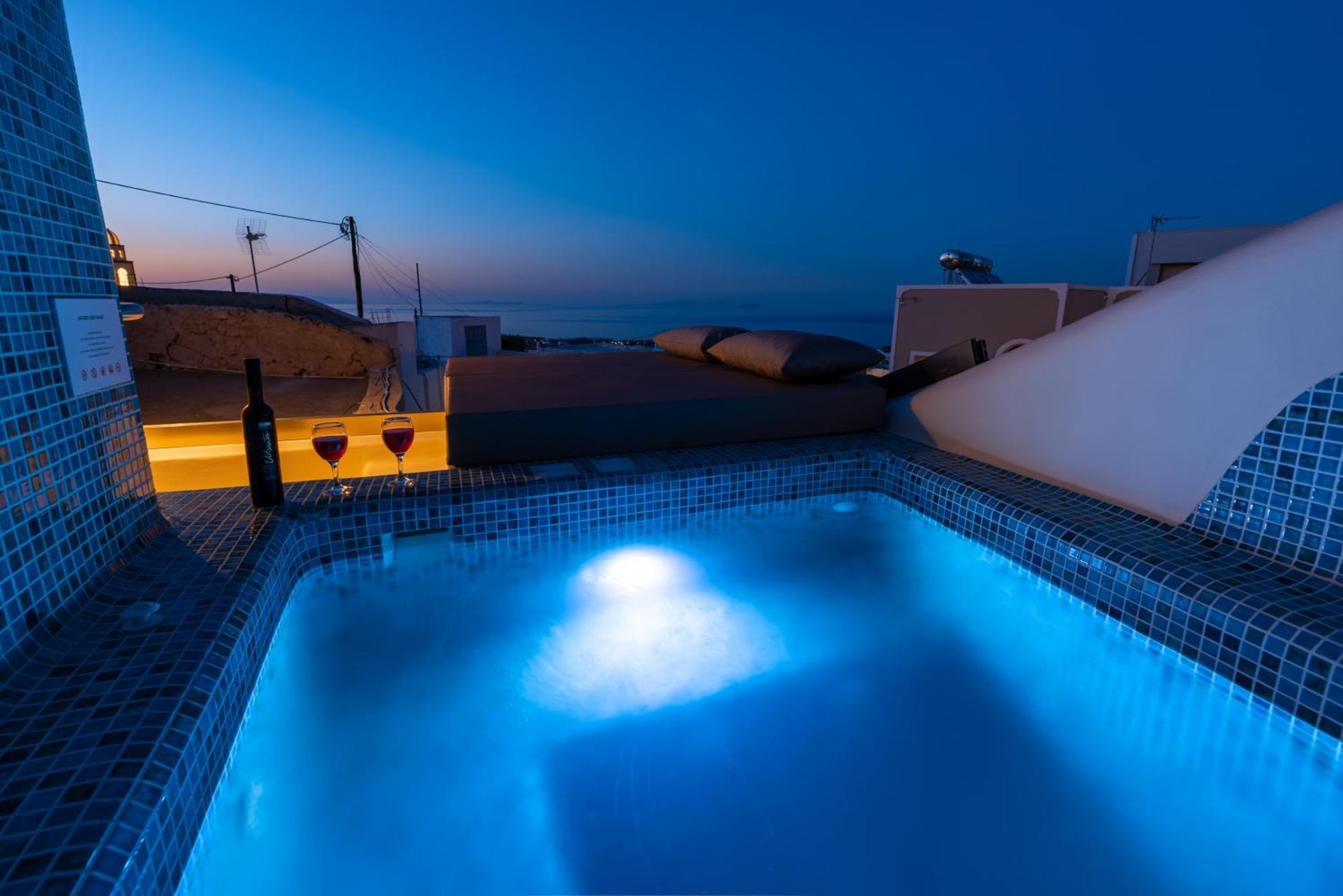 Deep Cave Suites Kontochori Fíra Kültér fotó