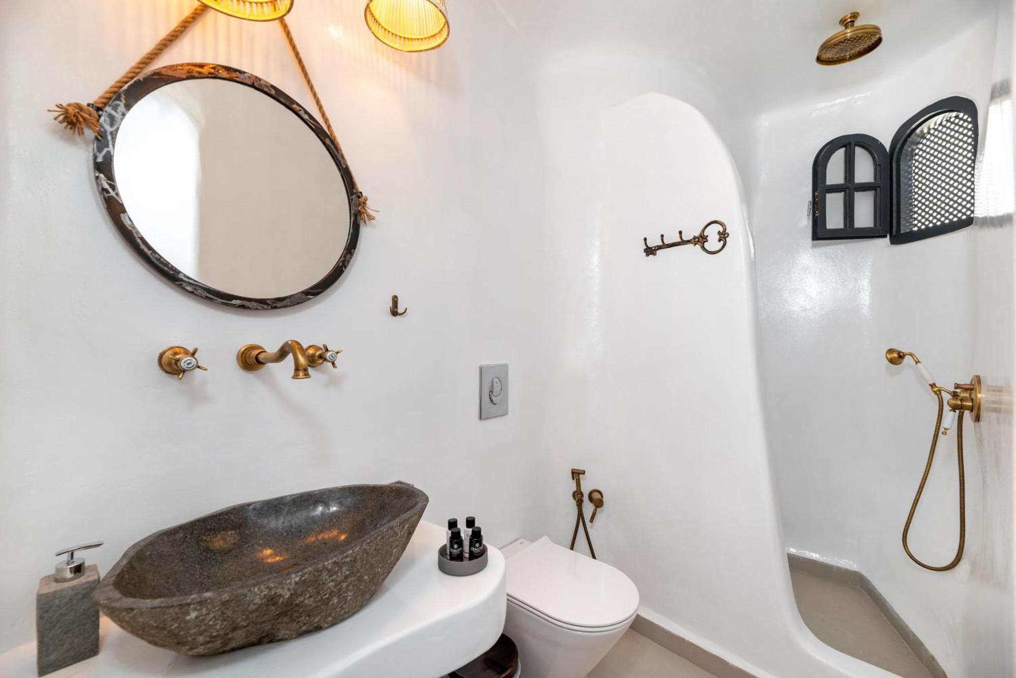 Deep Cave Suites Kontochori Fíra Kültér fotó