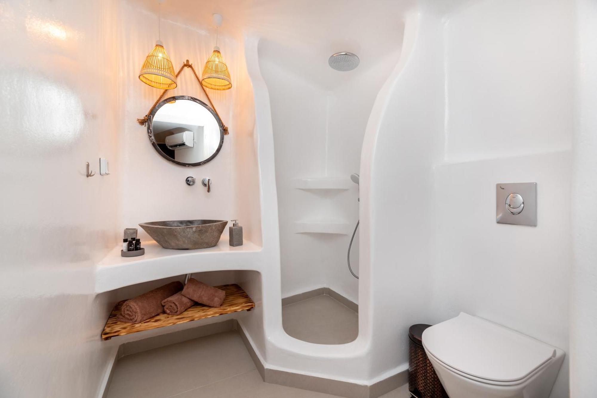 Deep Cave Suites Kontochori Fíra Kültér fotó