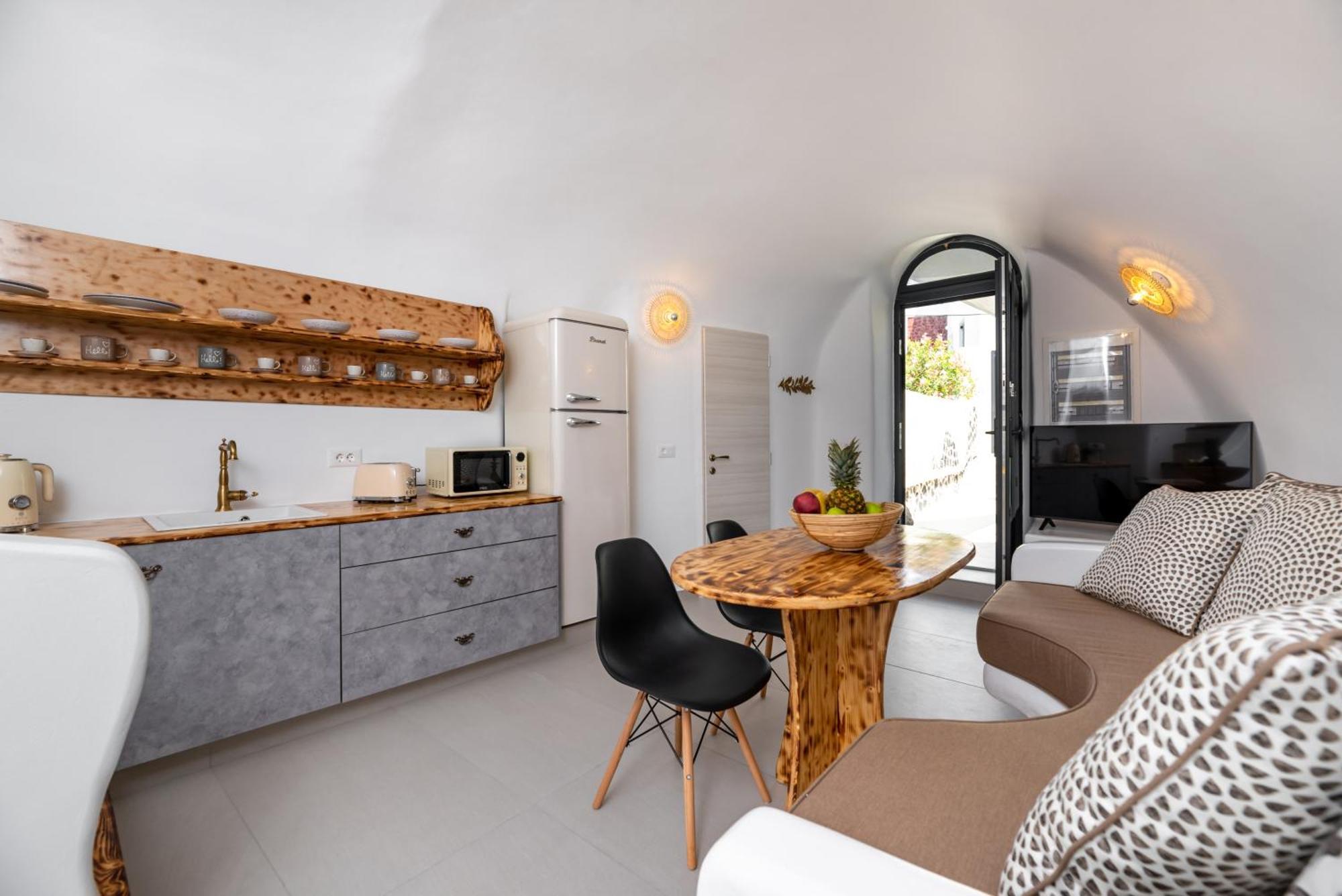 Deep Cave Suites Kontochori Fíra Kültér fotó