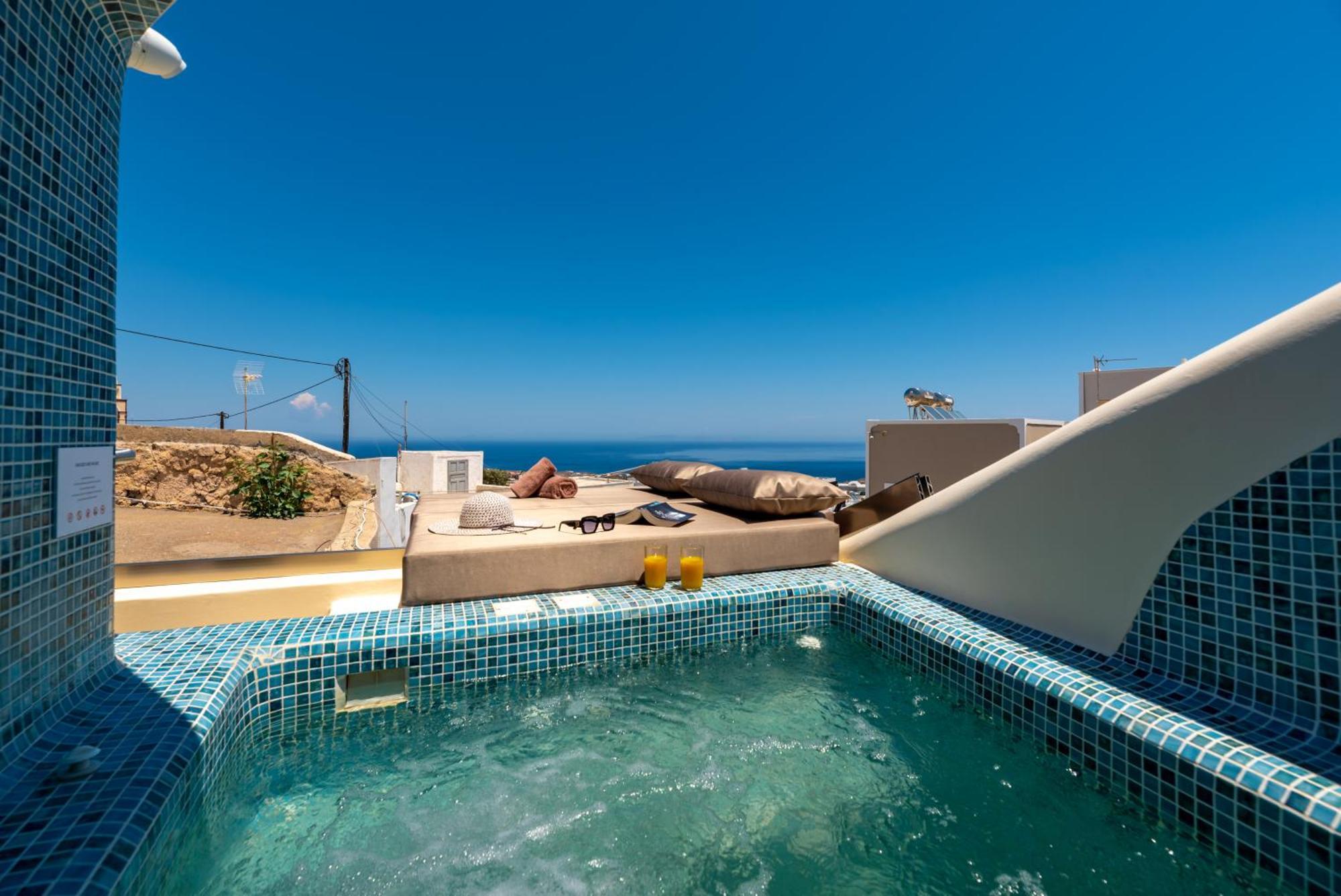 Deep Cave Suites Kontochori Fíra Kültér fotó